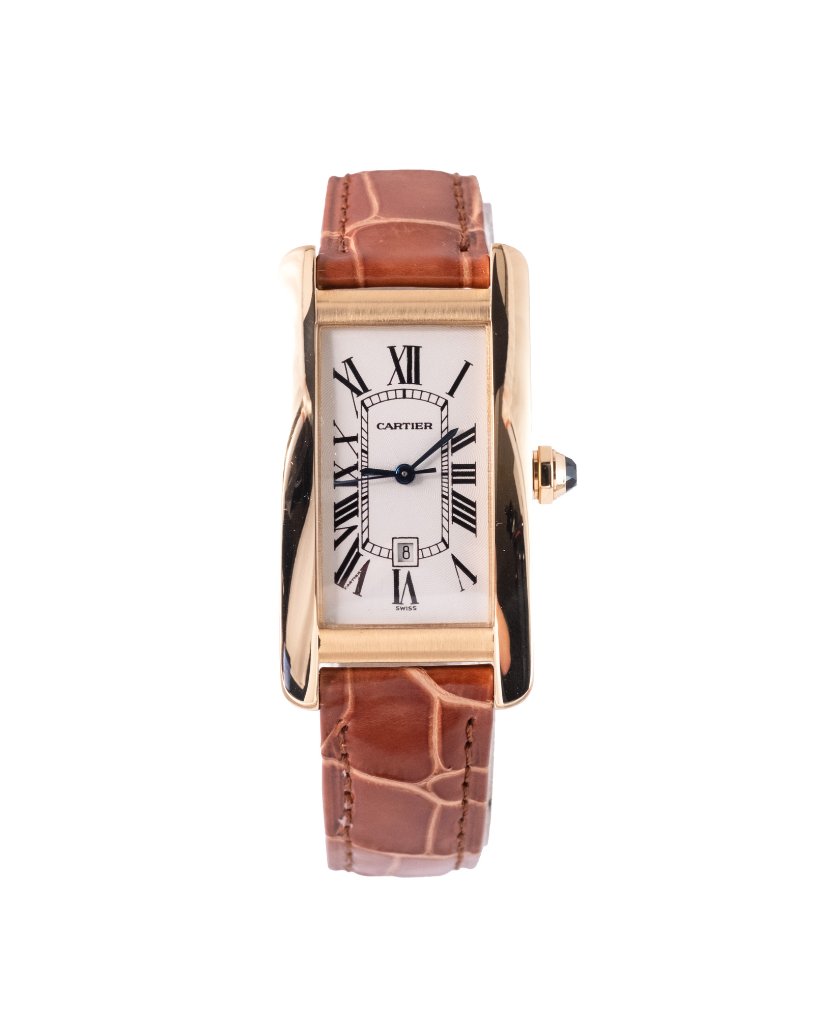 Cartier Tank Américaine 1725 2003 with white dial