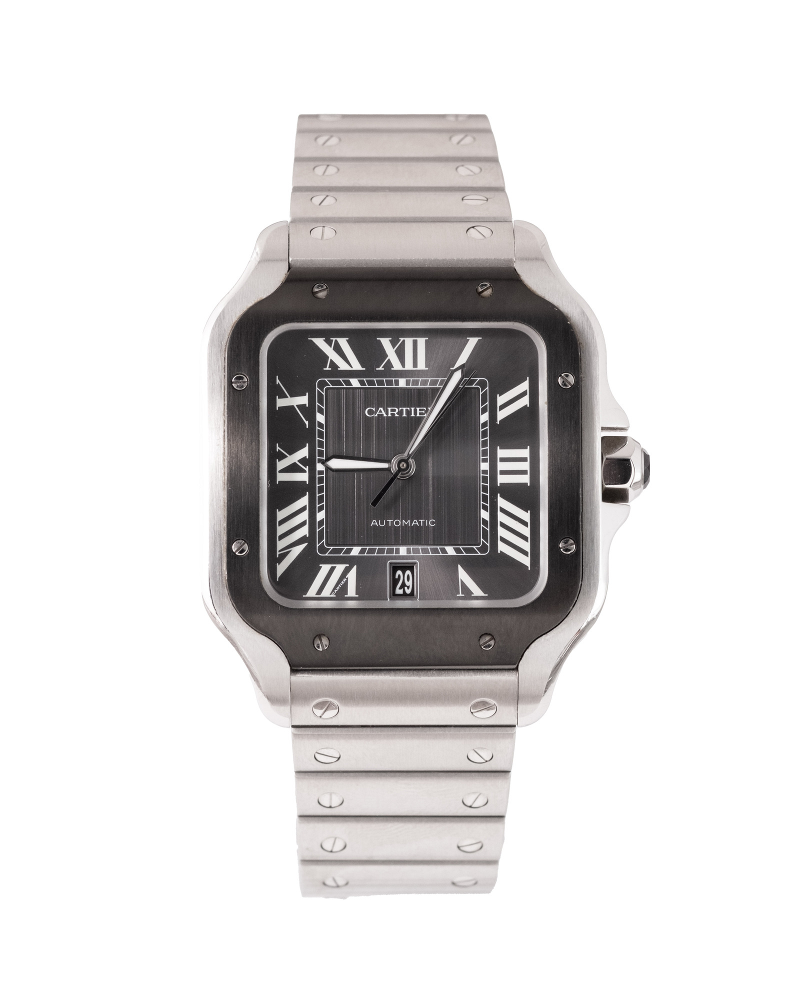 Cartier Santos WSSA0037 2023 with black dial