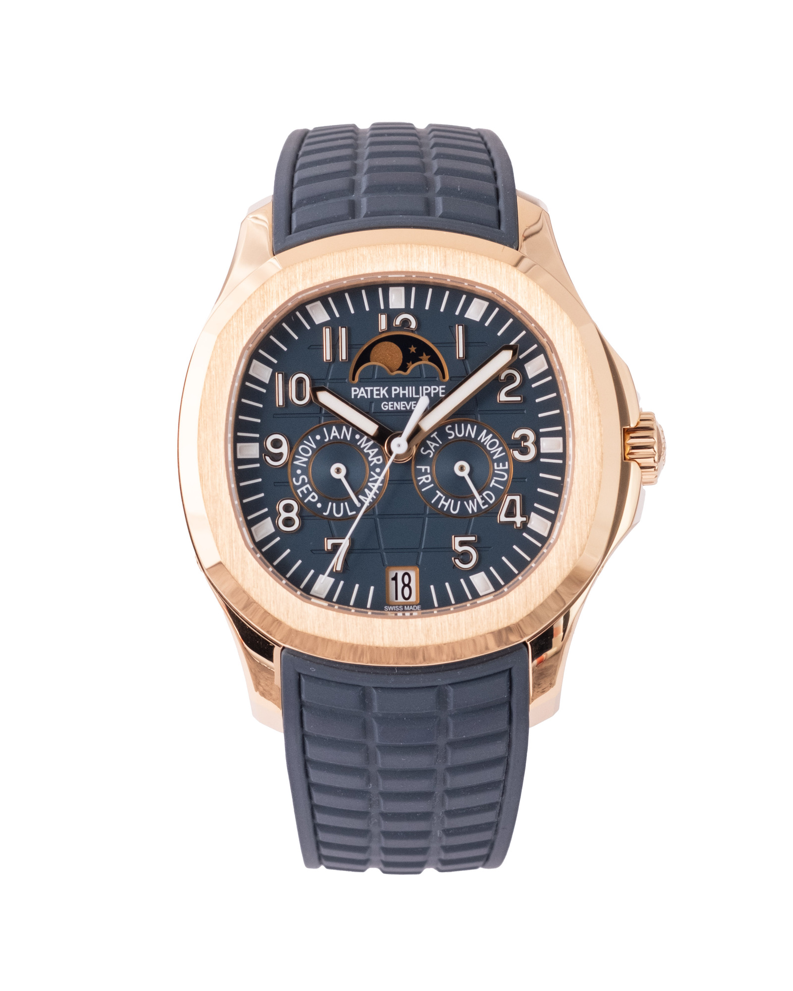 Patek Philippe Aquanaut 5261R-001 with blue dial