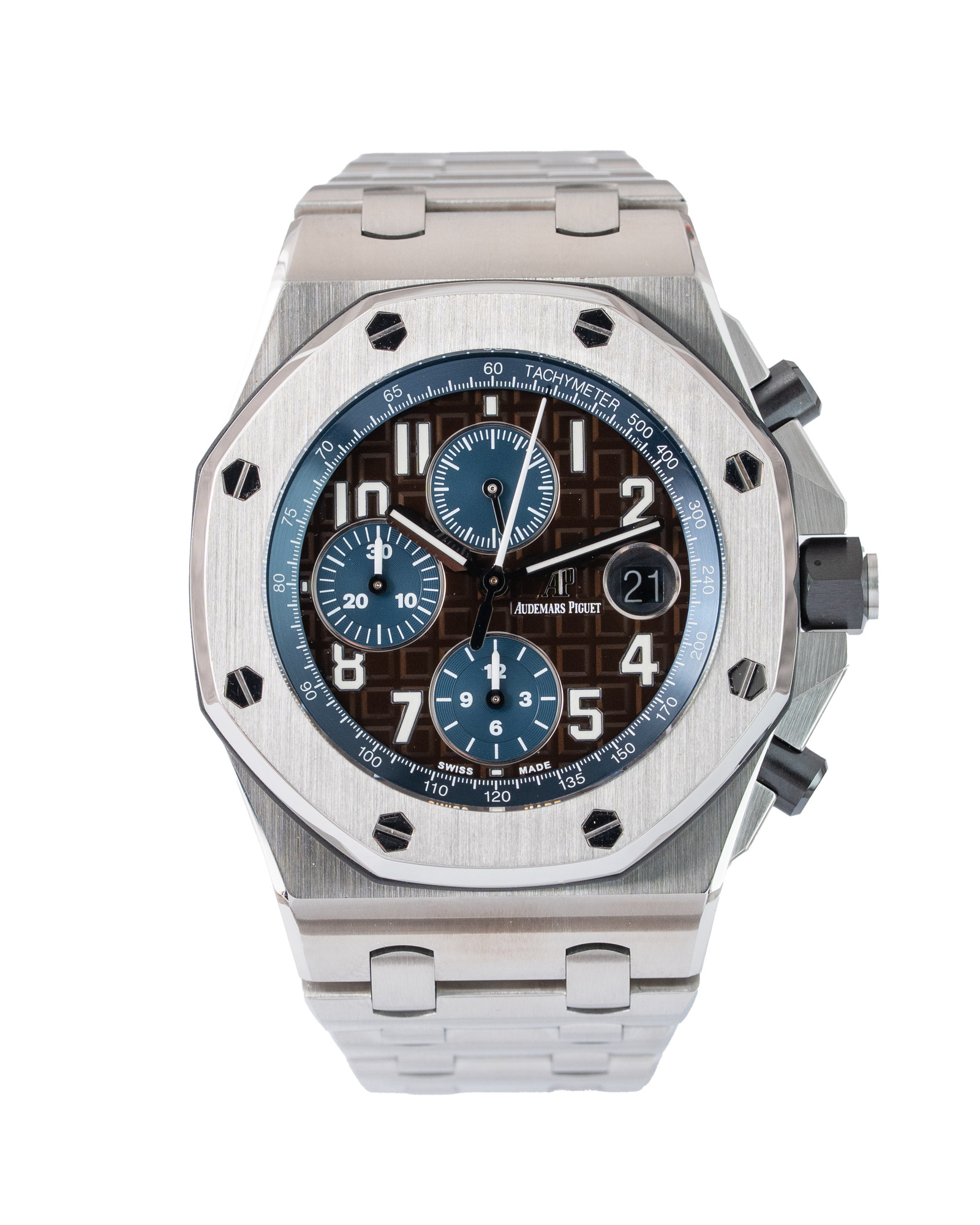 Audemars Piguet Royal Oak Offshore 26470ST.OO.A099CR.01 2018 with brown dial