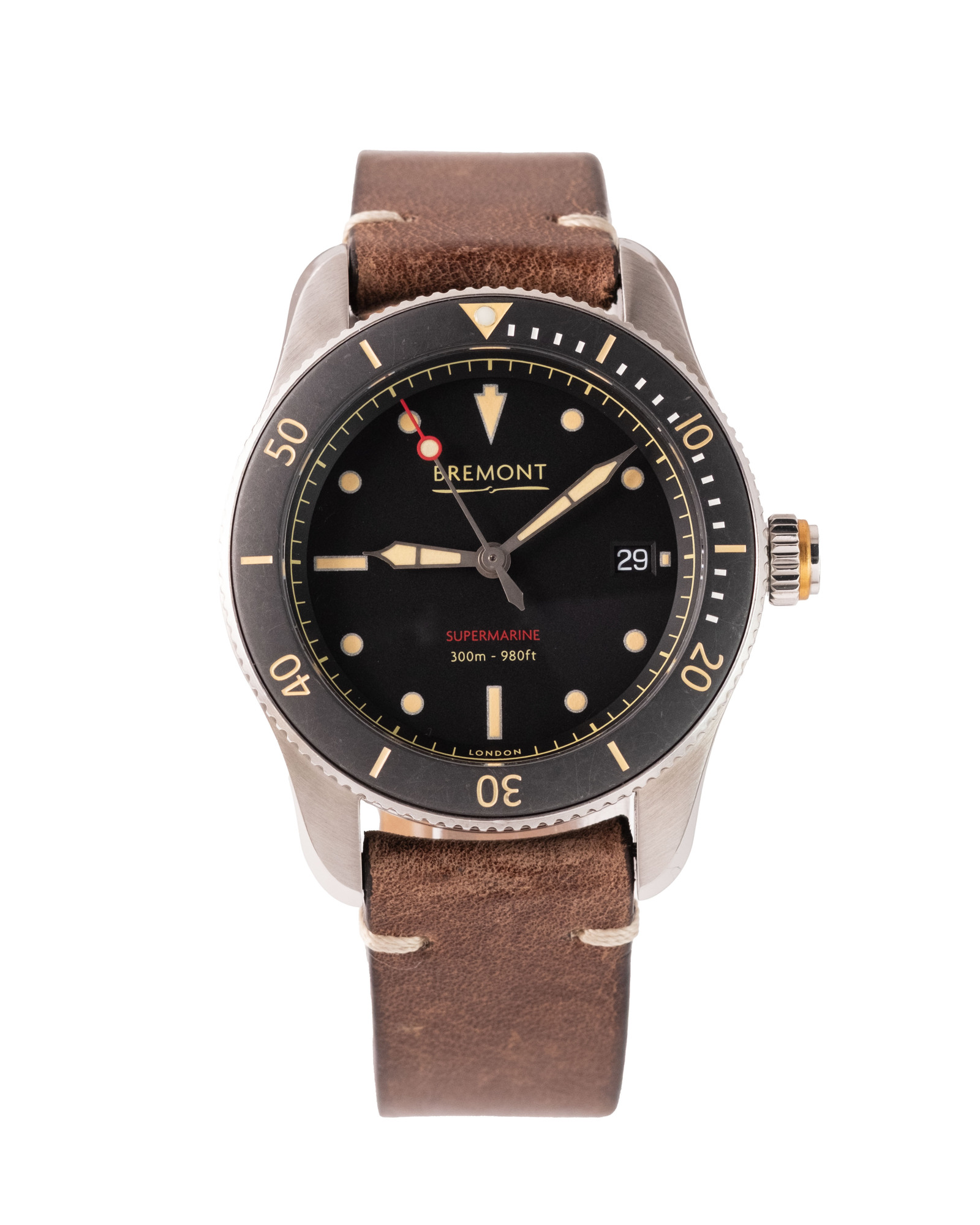Bremont Submarine S301/BK 2018 with black dial